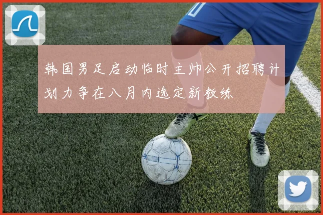 韩国男足启动临时主帅公开招聘计划力争在八月内选定新教练